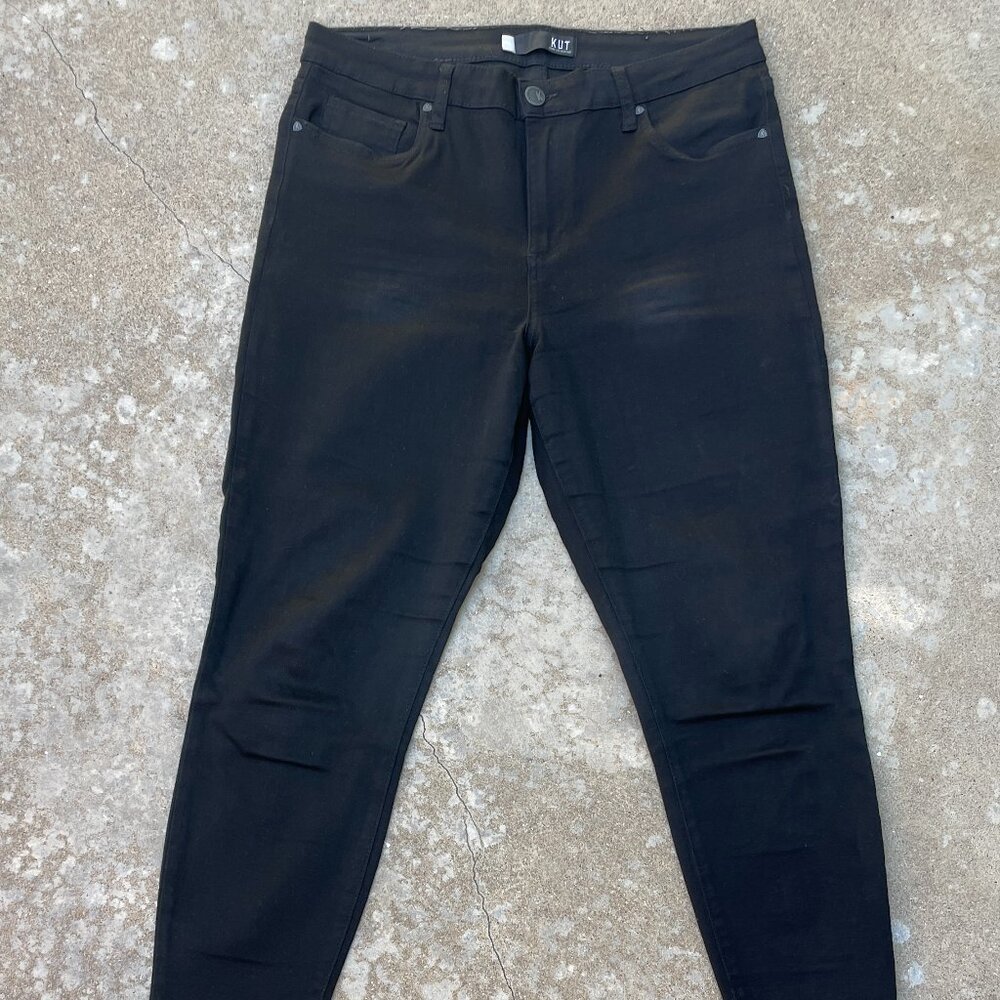 Kut from the Kloth Donna High Rise Ankle Skinny (Size 14)